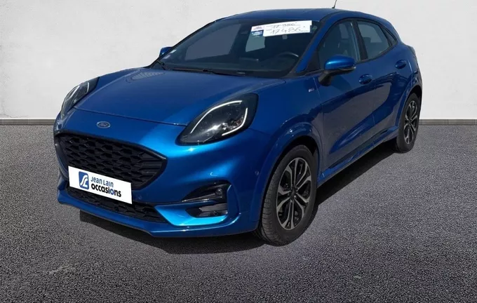 FORD PUMA 1.0 EcoBoost 125 ch mHEV S&S BVM6 ST-Line extérieur trois quart avant gauche 2128231
