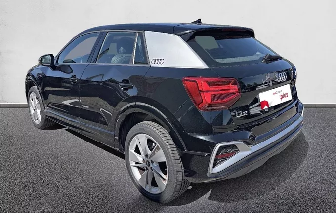 AUDI Q2 35 TFSI 150 S tronic 7 S line extérieur trois quart arrière gauche 2129799