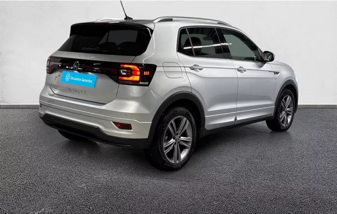 VOLKSWAGEN T-CROSS 1.0 TSI 110 Start/Stop DSG7 R-Line Tech extérieur trois quart arrière droit 2130520