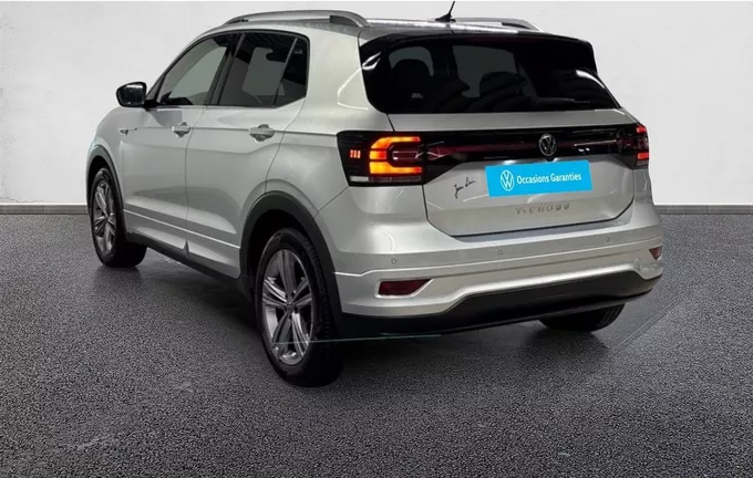 VOLKSWAGEN T-CROSS 1.0 TSI 110 Start/Stop DSG7 R-Line Tech extérieur trois quart arrière gauche 2130520