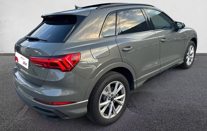 AUDI Q3 35 TFSI 150 ch S tronic 7 S line plus extérieur trois quart arrière droit 2123849