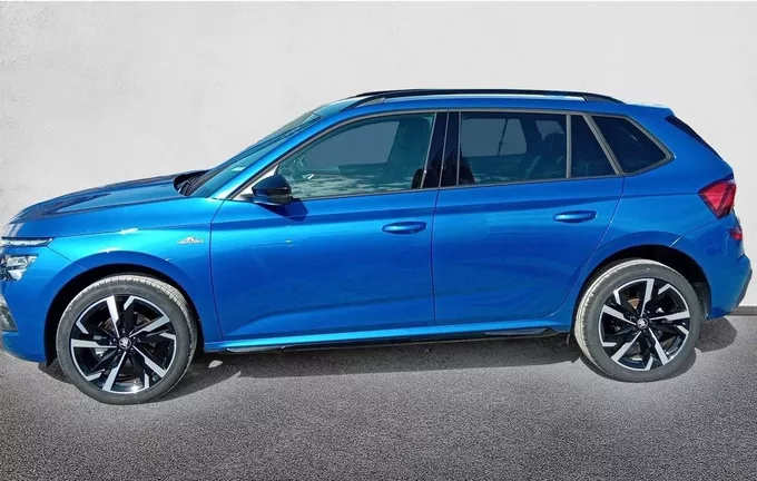 SKODA KAMIQ 1.0 TSI Evo 2 116 ch DSG7 Monte Carlo extérieur trois quart arrière gauche 2129540