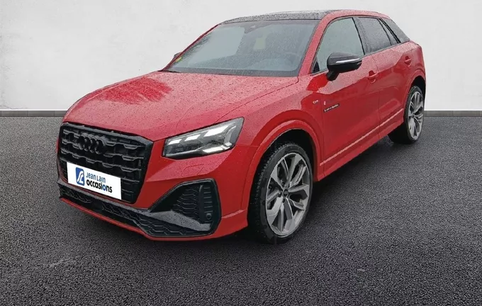 AUDI Q2 35 TDI 150 S tronic 7 Black Edition extérieur trois quart avant gauche 2124055