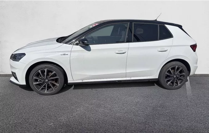 SKODA FABIA 1.0 TSI 116 ch EVO 2 DSG7 Monte-Carlo extérieur trois quart arrière gauche 2130107