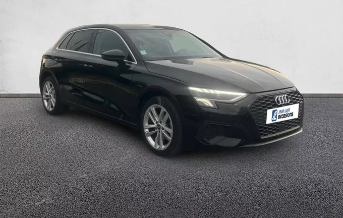 AUDI A3 Sportback 30 TDI 116 S tronic 7 Business Executive extérieur trois quart avant droit 560670