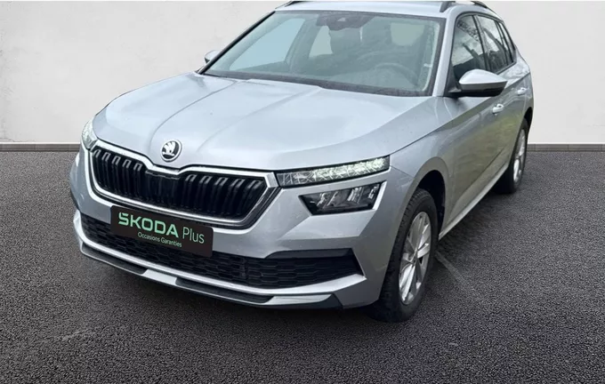 SKODA KAMIQ 1.0 TSI Evo 110 ch DSG7 Ambition extérieur trois quart avant gauche 2127907