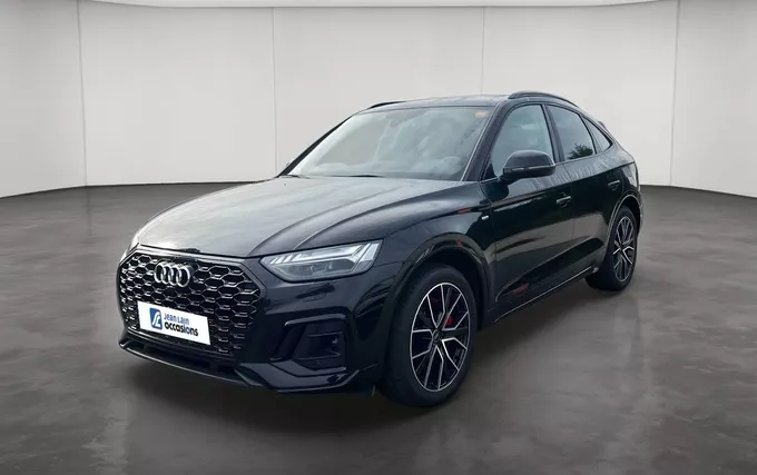 AUDI Q5 Sportback 55 TFSIe 367 S tronic 7 Quattro S line extérieur trois quart avant gauche 2133231