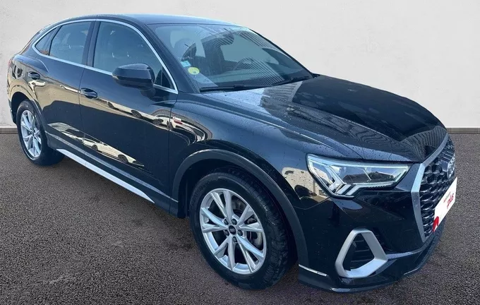 AUDI Q3 Sportback 35 TDI 150 ch S tronic 7 S line extérieur trois quart avant droit 2127203