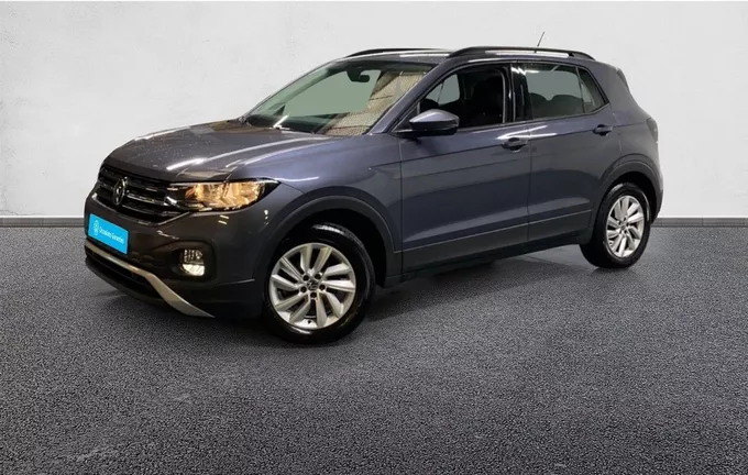 VOLKSWAGEN T-CROSS 1.0 TSI 110 Start/Stop BVM6 Life Plus extérieur trois quart avant gauche 2128492