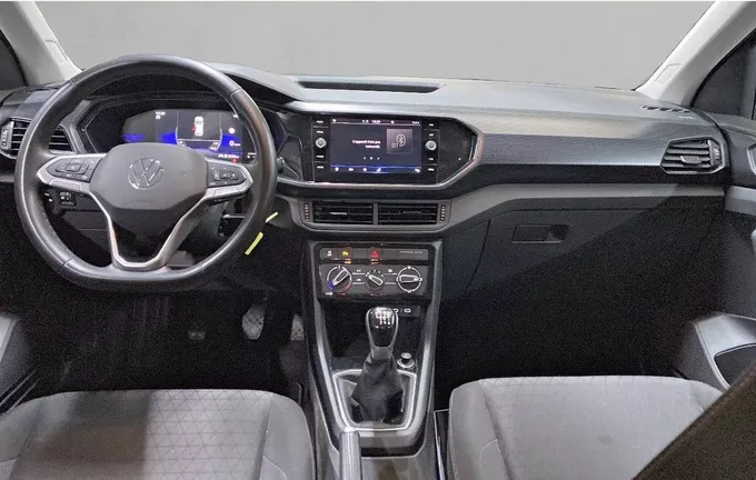VOLKSWAGEN T-CROSS 1.0 TSI 110 Start/Stop BVM6 Life Plus extérieur trois quart avant droit 2128492