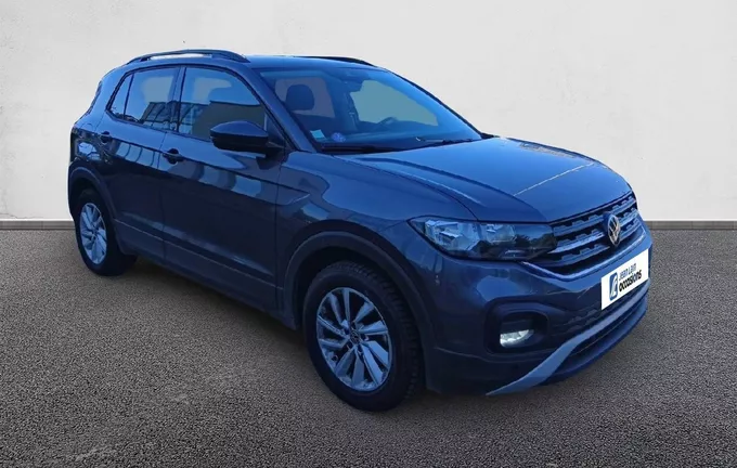 VOLKSWAGEN T-CROSS 1.0 TSI 110 Start/Stop BVM6 Lounge extérieur trois quart avant droit 2131435