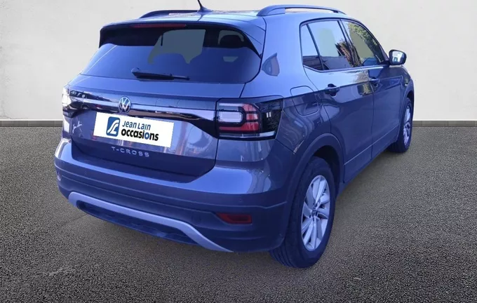 VOLKSWAGEN T-CROSS 1.0 TSI 110 Start/Stop BVM6 Lounge extérieur trois quart arrière droit 2131435