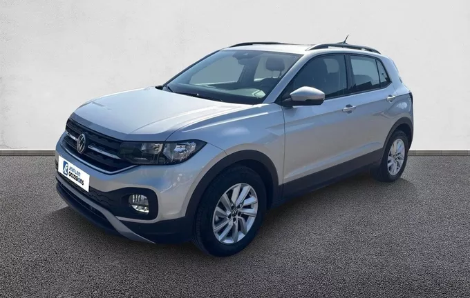 VOLKSWAGEN T-CROSS 1.0 TSI 95 Start/Stop BVM5 Life Plus extérieur trois quart avant gauche 2128259