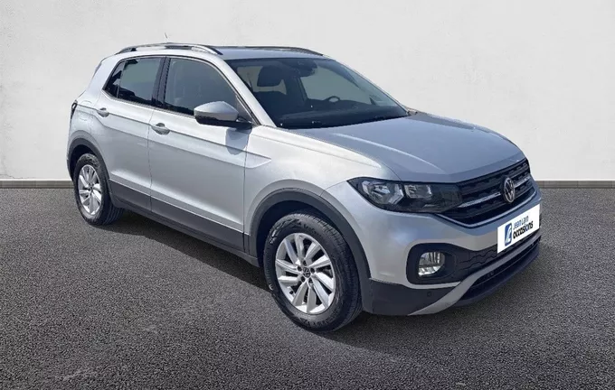 VOLKSWAGEN T-CROSS 1.0 TSI 95 Start/Stop BVM5 Life Plus extérieur trois quart avant droit 2128259