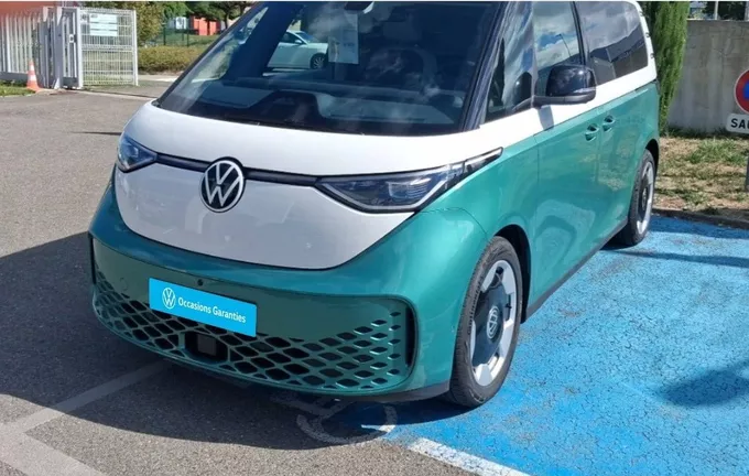 VOLKSWAGEN UTILITAIRES ID BUZZ ID. Buzz 286 ch Pro Court extérieur trois quart avant gauche 1013