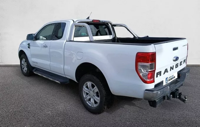FORD RANGER SUPER CABINE 2.0 ECOBLUE 170 BV10 LIMITED extérieur trois quart arrière gauche 106116