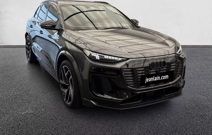 AUDI Q6 E-TRON 428 ch 100 kWh quattro S line extérieur trois quart avant droit 0712