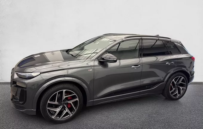 AUDI Q6 E-TRON 428 ch 100 kWh quattro S line extérieur côté gauche 0712