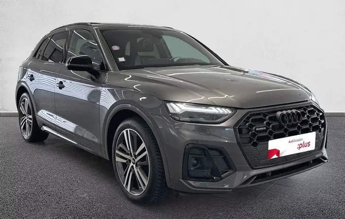 AUDI Q5 50 TFSIe 299 S tronic 7 Quattro S line extérieur trois quart avant droit 2129208