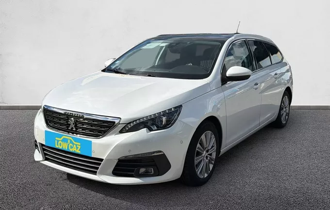 PEUGEOT 308 SW 1.6 BlueHDi 120ch S&S EAT6 Allure extérieur trois quart avant gauche 213057
