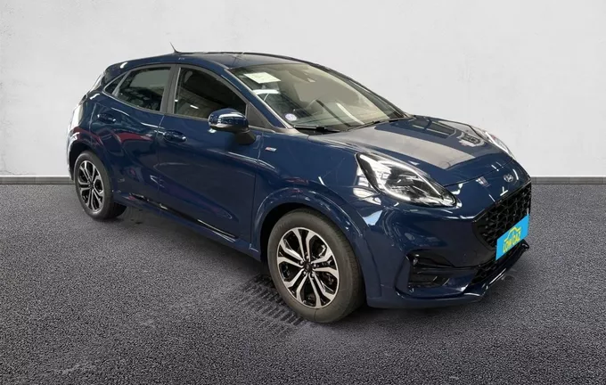FORD PUMA 1.0 Flexifuel 125 ch mHEV S&S BVM6 ST-Line extérieur trois quart avant droit 213375