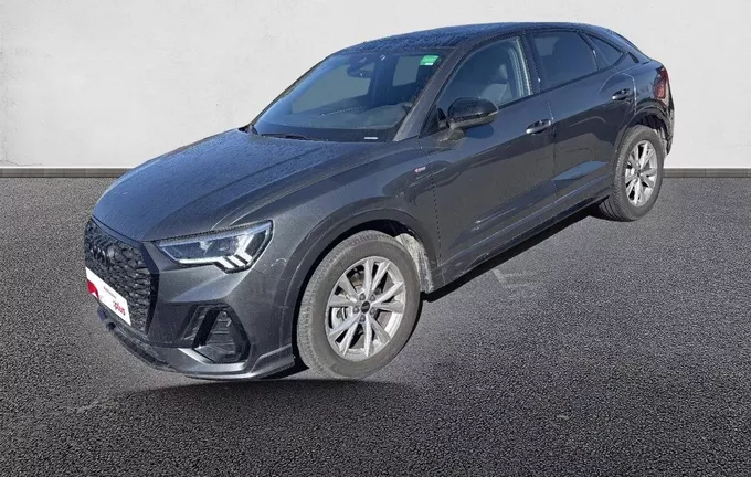 AUDI Q3 Sportback 35 TFSI 150 ch S tronic 7 S line plus extérieur trois quart avant gauche 2125508