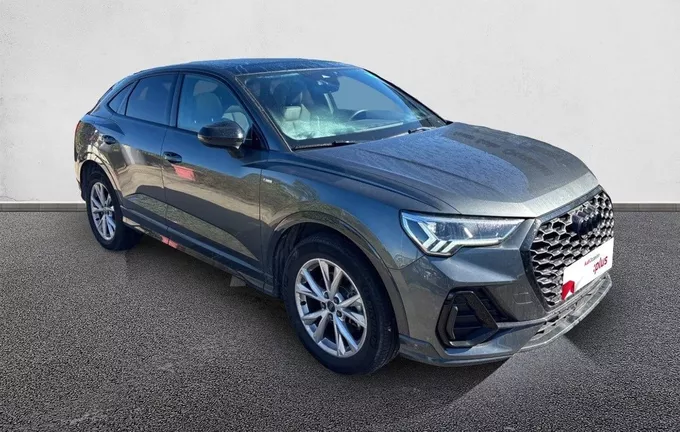 AUDI Q3 Sportback 35 TFSI 150 ch S tronic 7 S line plus extérieur trois quart avant droit 2125508