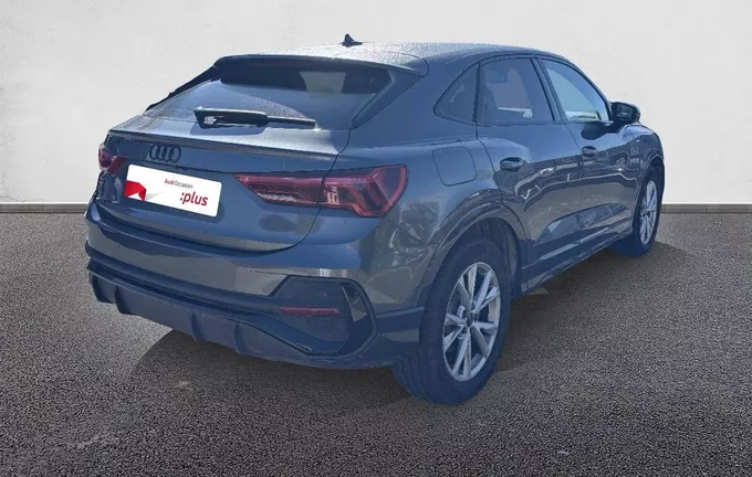 AUDI Q3 Sportback 35 TFSI 150 ch S tronic 7 S line plus extérieur trois quart arrière droit 2125508