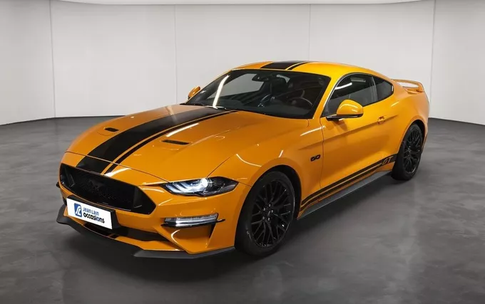 FORD FASTBACK Mustang Fastback V8 5.0 BVA10 GT extérieur trois quart avant gauche 2132889