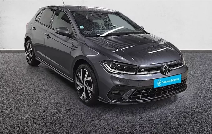 VOLKSWAGEN POLO 1.0 TSI 95 S&S BVM5 R-Line extérieur trois quart avant droit 2127633