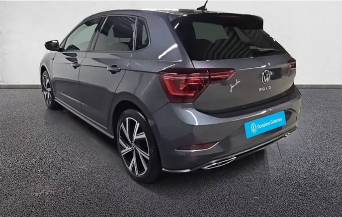 VOLKSWAGEN POLO 1.0 TSI 95 S&S BVM5 R-Line extérieur trois quart arrière gauche 2127633