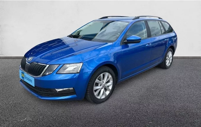 SKODA OCTAVIA Combi 1.6 TDI 116 ch SCR FAP DSG7 Business extérieur trois quart avant gauche 213434