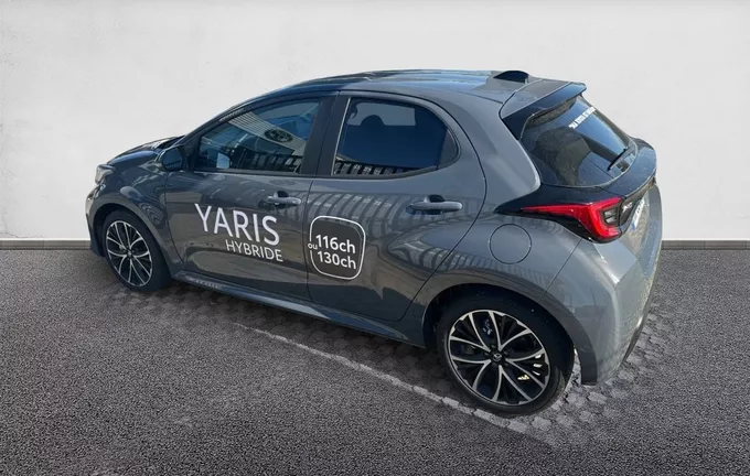 TOYOTA YARIS Hybride 116h Design extérieur trois quart arrière gauche 146335