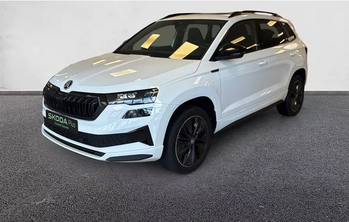 SKODA KAROQ 1.5 TSI Evo 2 150 ch ACT DSG7 Sportline extérieur trois quart avant gauche 2127871