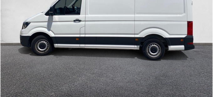 VOLKSWAGEN UTILITAIRES CRAFTER VAN 35 L3H3 2.0 TDI 140 CH BVA BUSINESS extérieur arrière 