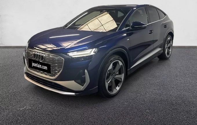 AUDI Q4 E-TRON Sportback 45 285 ch 82 kWh extérieur trois quart avant gauche 5069