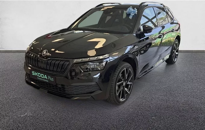 SKODA KAMIQ 1.0 TSI Evo 110 ch DSG7 Monte-Carlo extérieur trois quart avant gauche 2129202