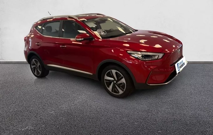 MG ZS EV Autonomie Standard 51kWh - 130 kW 2WD Luxury extérieur trois quart avant droit 601241