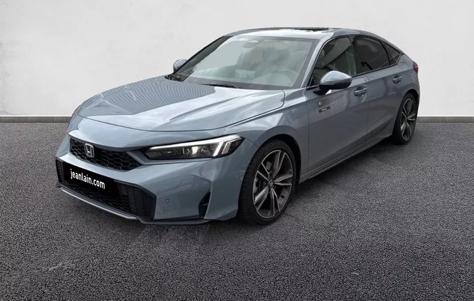 HONDA CIVIC e:HEV 2.0 i-MMD Advance extérieur trois quart avant gauche 6278264