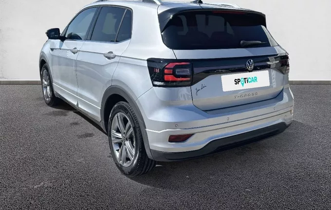 VOLKSWAGEN T-CROSS 1.0 TSI 110 Start/Stop DSG7 R-Line Tech extérieur trois quart arrière gauche 2127244