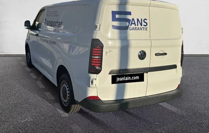 VOLKSWAGEN UTILITAIRES TRANSPORTER VAN L1H1 2.0 TDI 150 BVA8 BUSINESS extérieur trois quart arrière gauche 6627