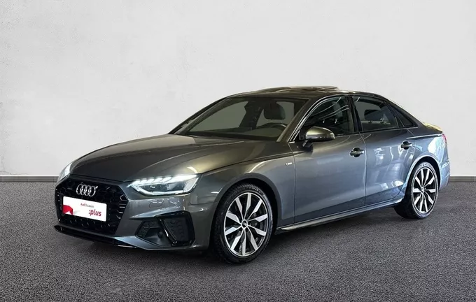 AUDI A4 40 TDI 204 S tronic 7 Quattro S line extérieur trois quart avant gauche 2129625