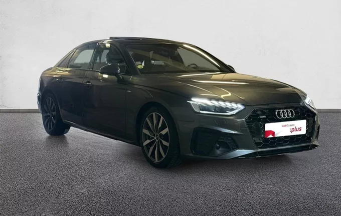 AUDI A4 40 TDI 204 S tronic 7 Quattro S line extérieur trois quart avant droit 2129625