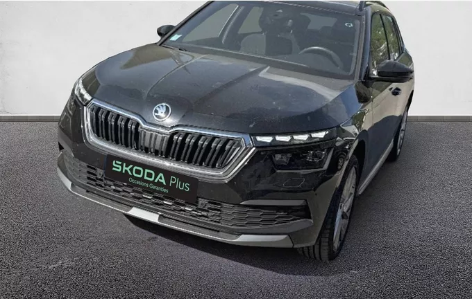 SKODA KAMIQ 1.0 TSI Evo 110 ch DSG7 Style extérieur trois quart avant gauche 2127361