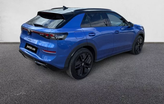 VOLKSWAGEN T-ROC 1.5 eTSI EVO2 Hybrid 150 ch DSG7 R-Line extérieur trois quart arrière droit 5272