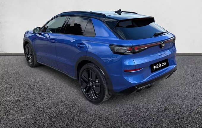 VOLKSWAGEN T-ROC 1.5 eTSI EVO2 Hybrid 150 ch DSG7 R-Line extérieur trois quart arrière gauche 5272