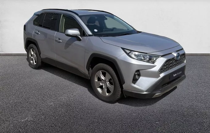 TOYOTA RAV4 Hybride 222 ch AWD-i Dynamic Business + Beyond Zero Academy extérieur trois quart avant droit 1103695