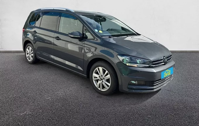 VOLKSWAGEN TOURAN 2.0 TDI 122 BVM6 7pl Life Plus extérieur trois quart avant droit 213179