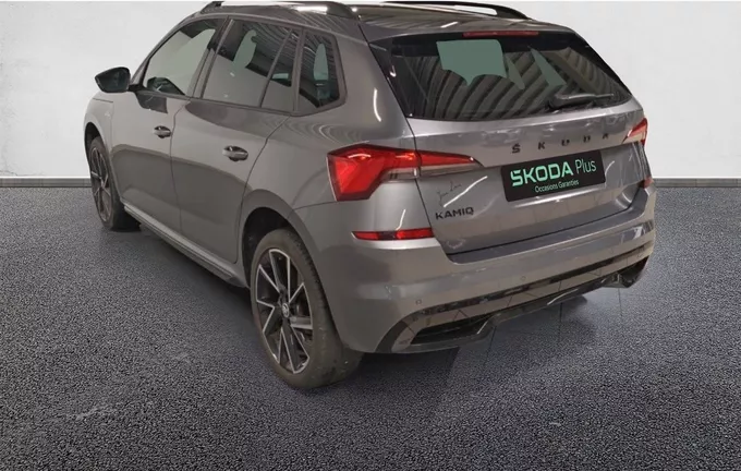 SKODA KAMIQ 1.0 TSI Evo 110 ch BVM6 Monte-Carlo extérieur trois quart arrière gauche 2130273