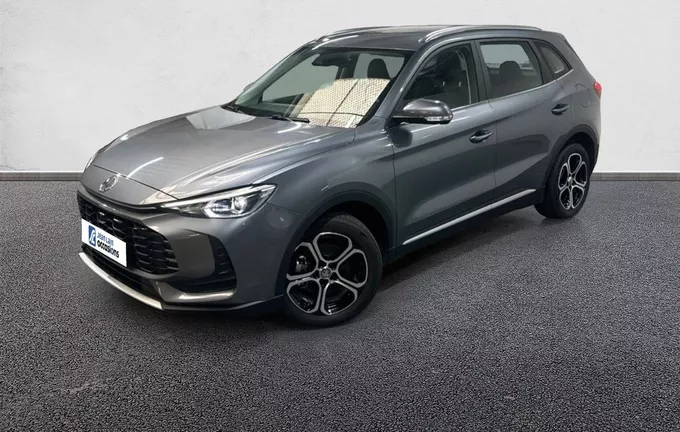 MG ZS 1.5 L Hybrid+ 197 ch Luxury extérieur trois quart avant gauche 601314